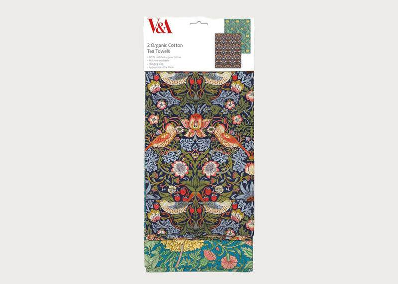 Tea Towel Pack of 2 Morris Designs