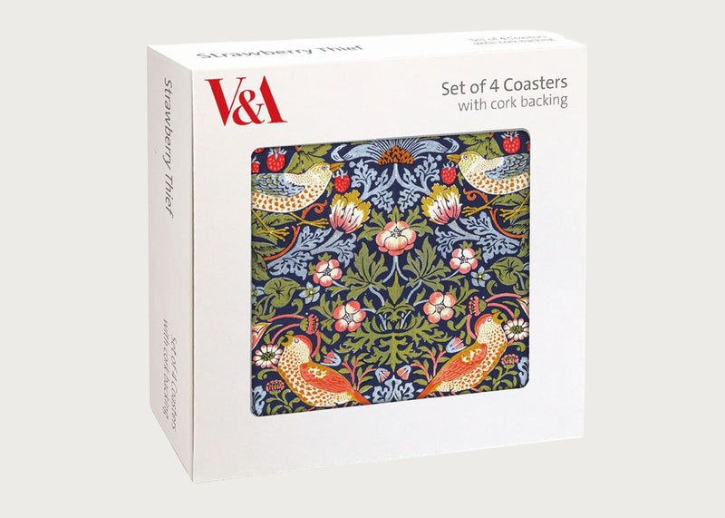 Coasters Strawberry Thief