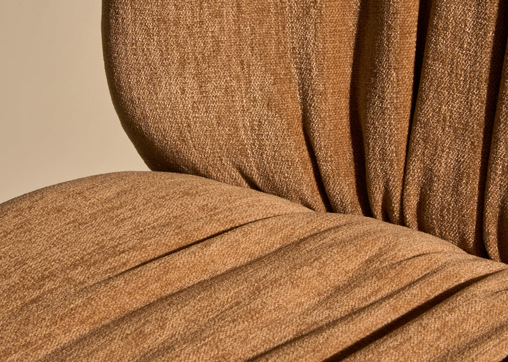 Beetle Soft Dining Chair with Front Upholstery