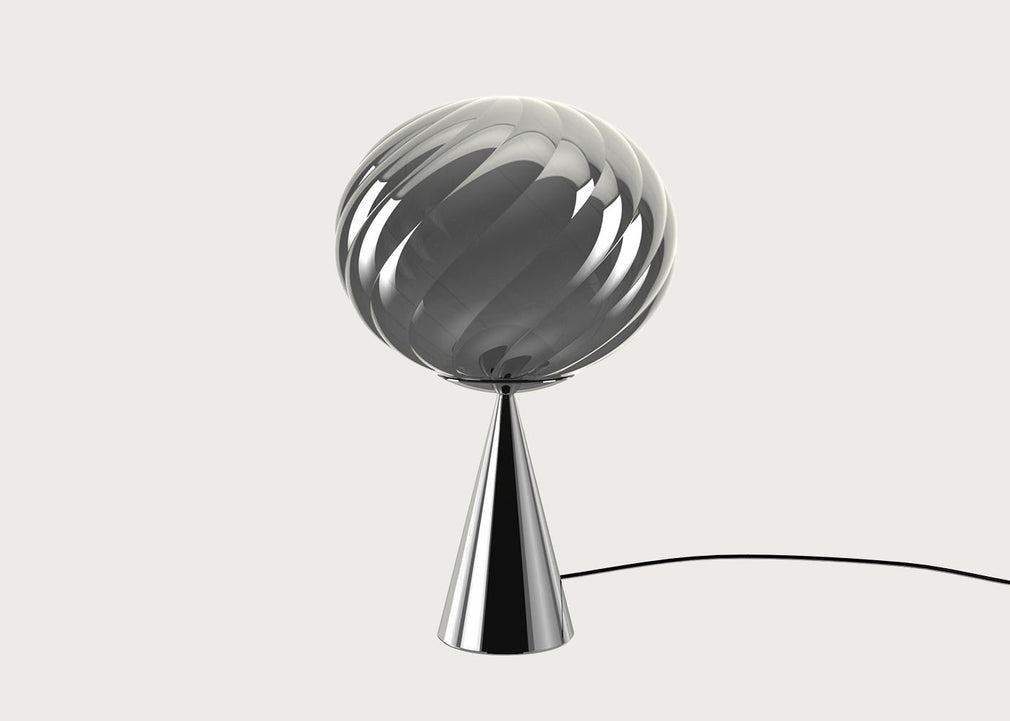 Whirl LED Cone Fat Table Lamp