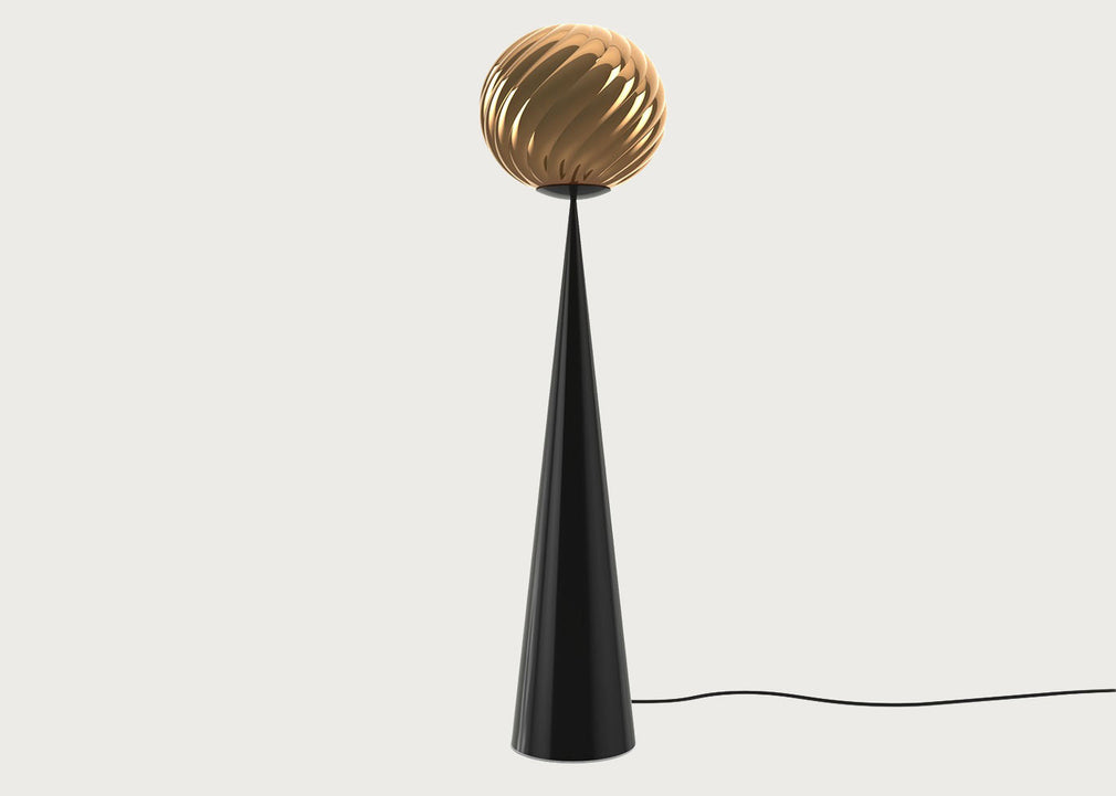 Whirl LED Cone Fat Floor Lamp