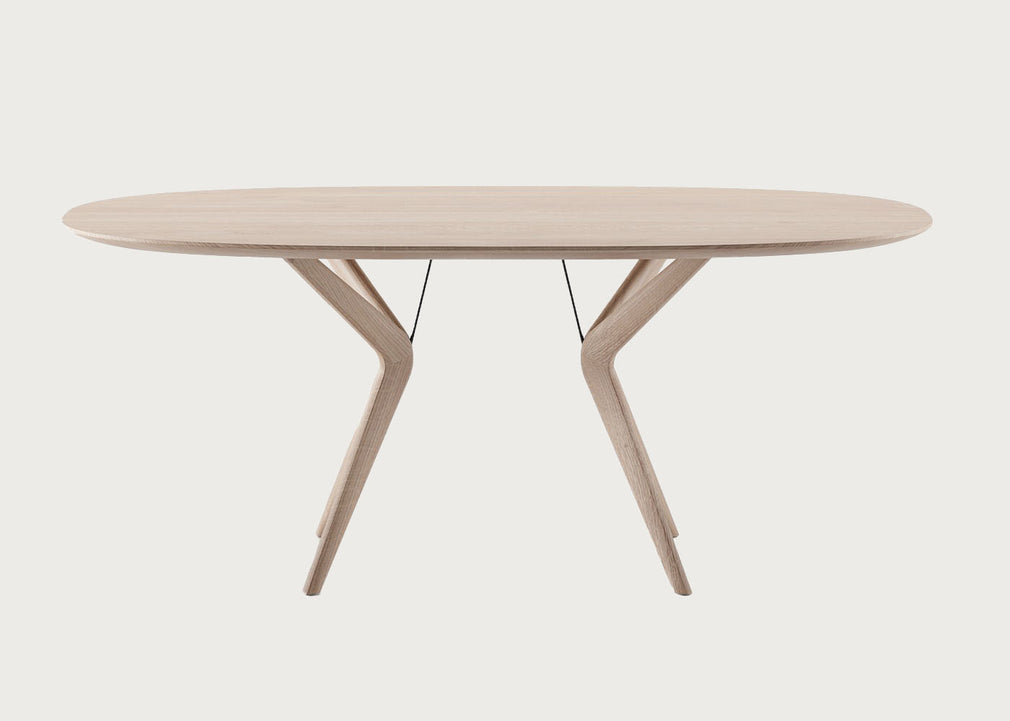 Lakri Oval Table