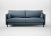 Tortona 3 Seater Sofa Smart Cotton Linen Celestial