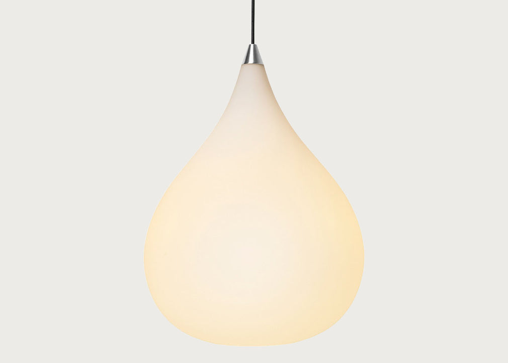 Drops Pendant Light Opal Glass