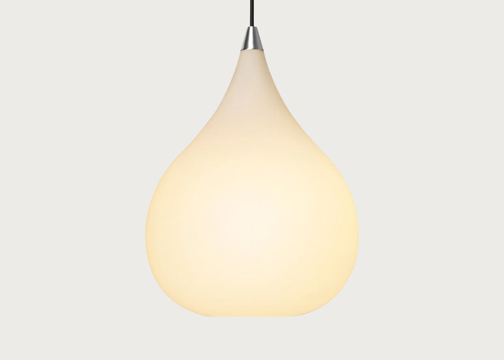 Drops Pendant Light Opal Glass