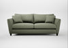Torino 4 Seater Sofa Capelo Linen-Cotton Sage / Black
