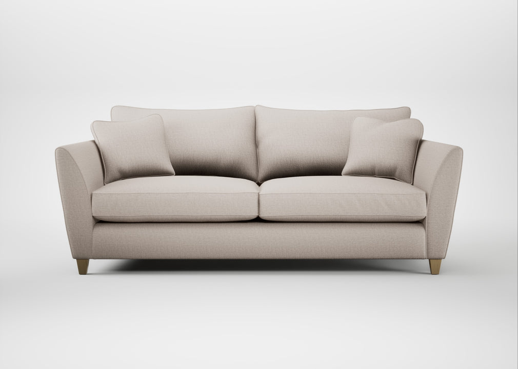 Torino 4 Seater Sofa Capelo Linen-Cotton Sesame / Natural
