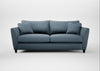 Torino 4 Seater Sofa Smart Cotton Linen Celestial / Black