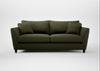 Torino 4 Seater Sofa Smart Cotton Linen Myrtle / Black