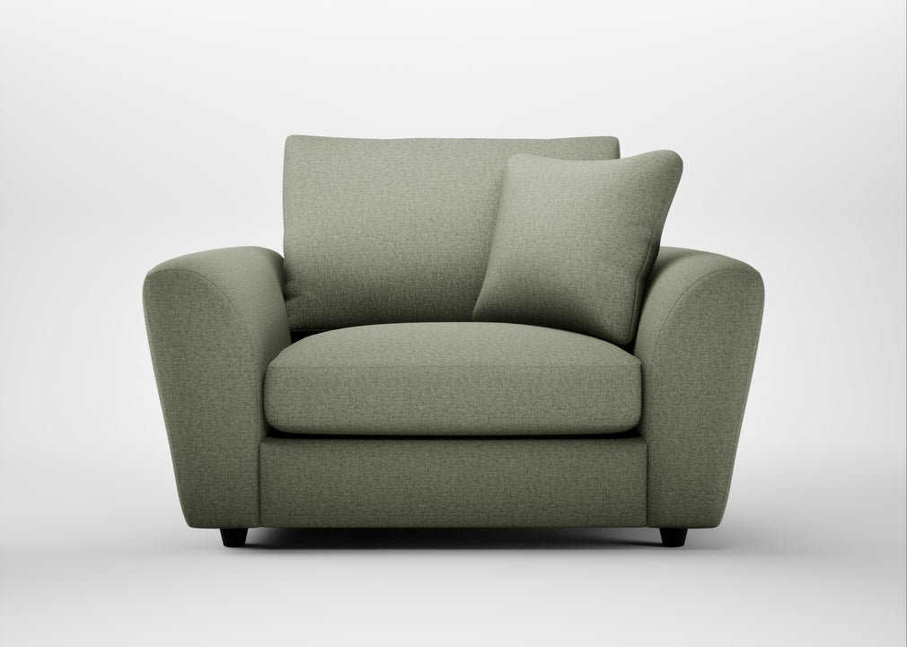 Snooze Loveseat Capelo Linen-Cotton Sage