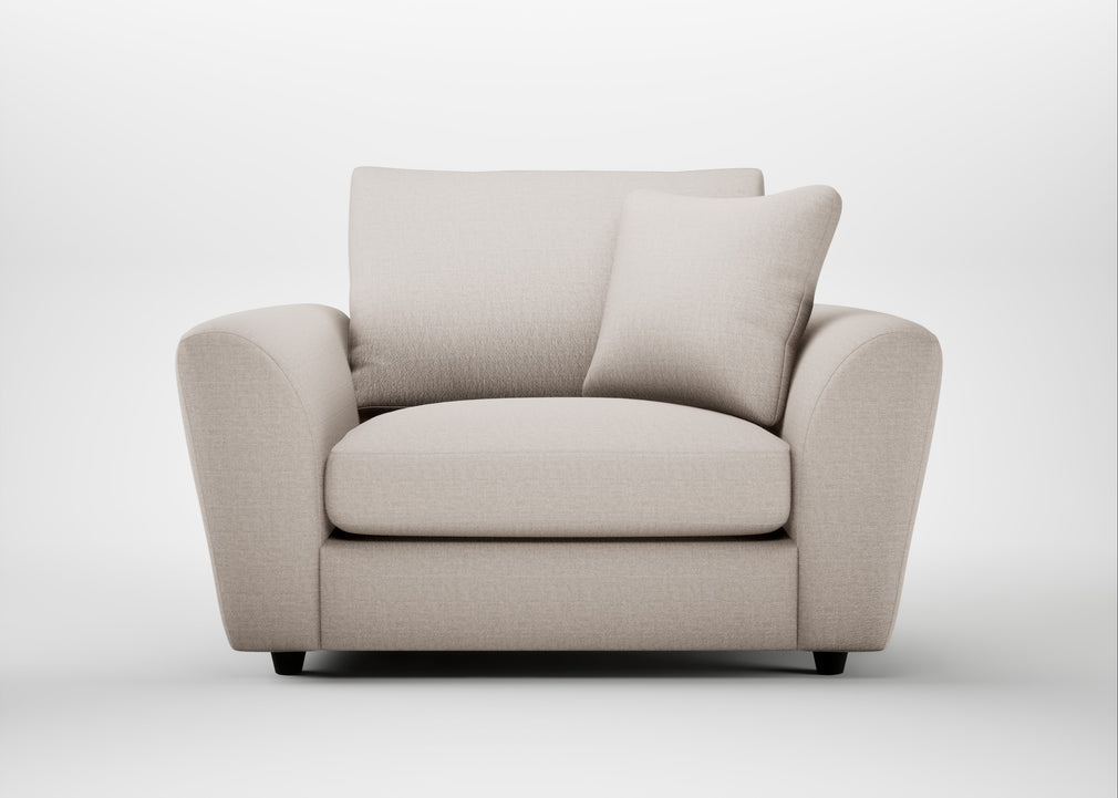 Snooze Loveseat Capelo Linen-Cotton Sesame