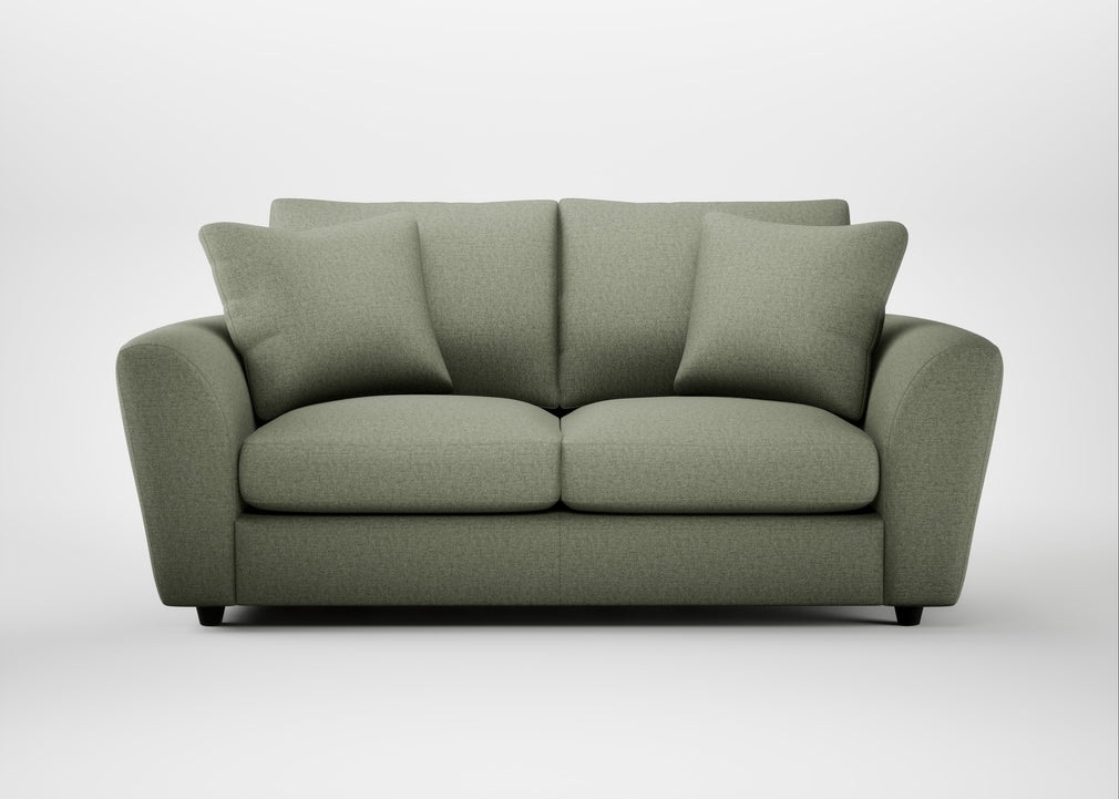 Snooze 3 Seater Sofa Capelo Linen-Cotton Sage