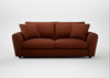 Snooze 4 Seater Sofa Smart Cotton Linen Rust