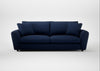Snooze 5 Seater Sofa Smart Cotton Linen Indigo