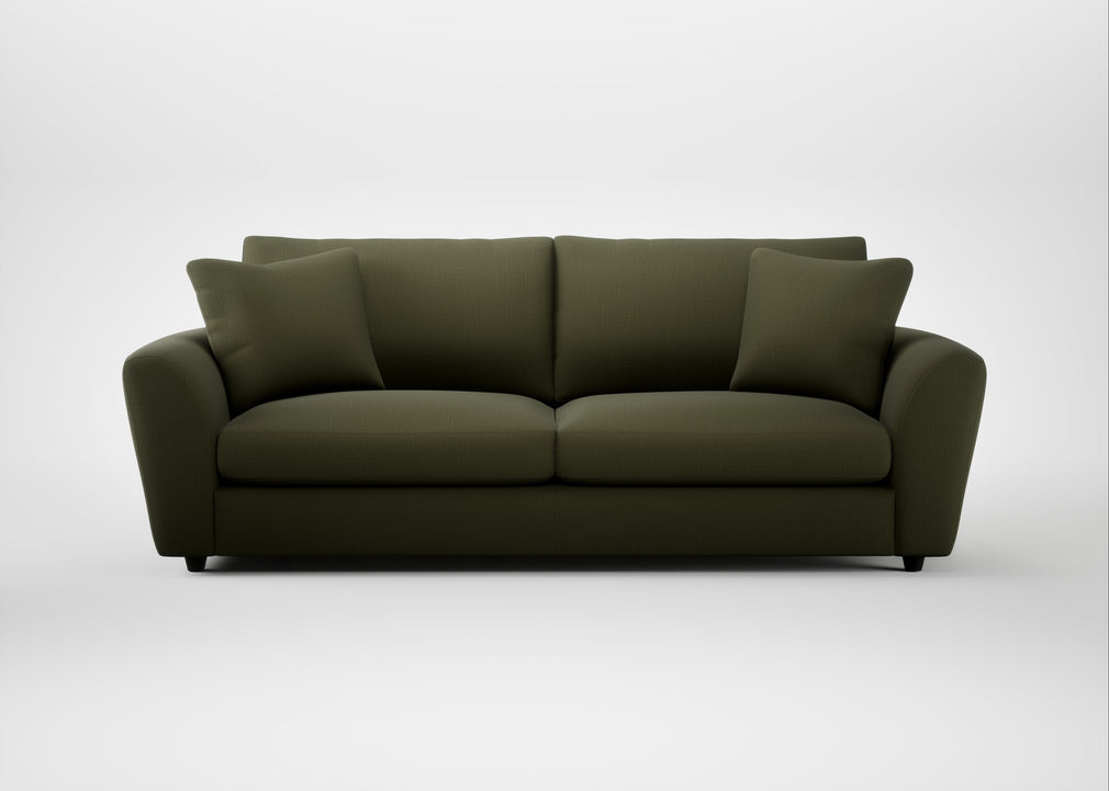 Snooze 5 Seater Sofa Smart Cotton Linen Myrtle