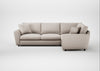 Snooze Right Hand Facing Corner Sofa Capelo Linen-Cotton Sesame