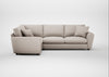 Snooze Left Hand Facing Corner Sofa Capelo Linen-Cotton Sesame