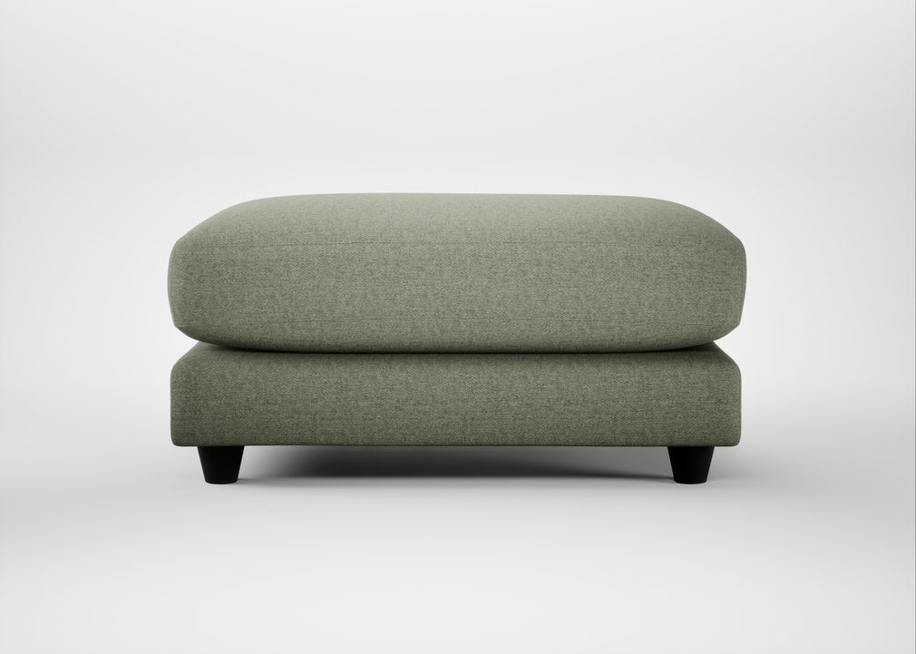 Snooze Footstool Capelo Linen-Cotton Sage