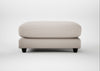 Snooze Footstool Capelo Linen-Cotton Sesame