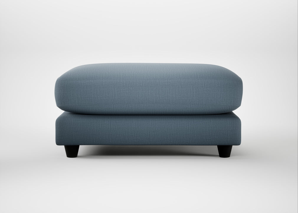 Snooze Footstool Smart Cotton Linen Celestial