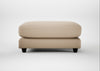 Snooze Footstool Smart Cotton Linen Rice