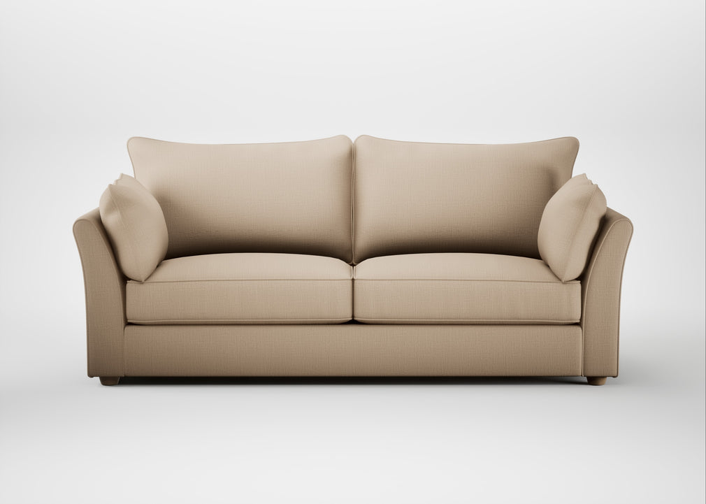 Tailor 4 Seater Sofa Smart Cotton Linen Rice / Natural