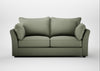 Tailor 3 Seater Sofa Capelo Linen-Cotton Sage / Black