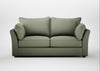 Tailor 3 Seater Sofa Capelo Linen-Cotton Sage / Walnut Stained