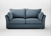 Tailor 3 Seater Sofa Smart Cotton Linen Celestial / Walnut Stained
