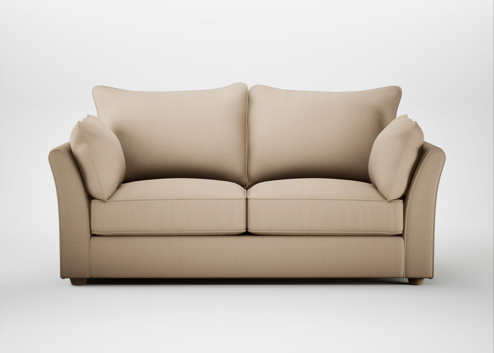 Tailor 3 Seater Sofa Smart Cotton Linen Rice / Natural