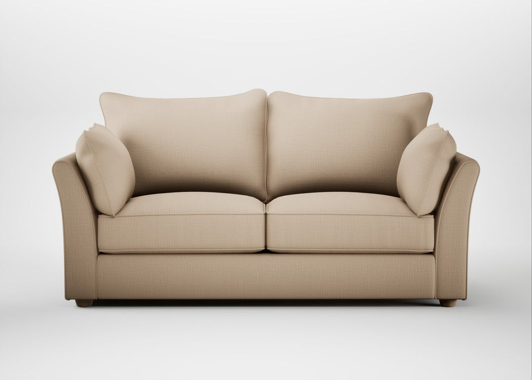 Tailor 3 Seater Sofa Smart Cotton Linen Rice / Natural