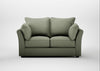 Tailor 2 Seater Sofa Capelo Linen-Cotton Sage / Black