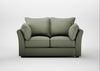 Tailor 2 Seater Sofa Capelo Linen-Cotton Sage / Walnut Stained