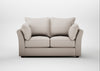 Tailor 2 Seater Sofa Capelo Linen-Cotton Sesame / Walnut Stained
