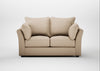 Tailor 2 Seater Sofa Smart Cotton Linen Rice / Black