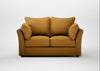 Tailor 2 Seater Sofa Smart Cotton Linen Sahara / Black