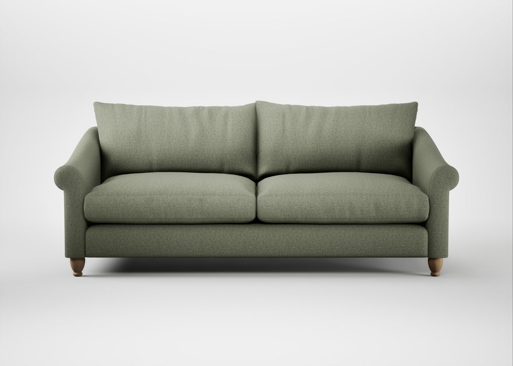Devon 4 Seater Sofa Capelo Linen-Cotton Sage / Natural