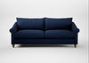 Devon 4 Seater Sofa Smart Cotton Linen Indigo / Natural
