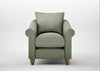 Devon Armchair Capelo Linen-Cotton Sage / Natural