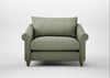 Devon Loveseat Capelo Linen-Cotton Sage / Natural
