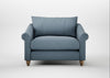 Devon Loveseat Smart Cotton Linen Celestial / Natural