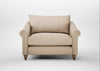 Devon Loveseat Smart Cotton Linen Rice / Natural