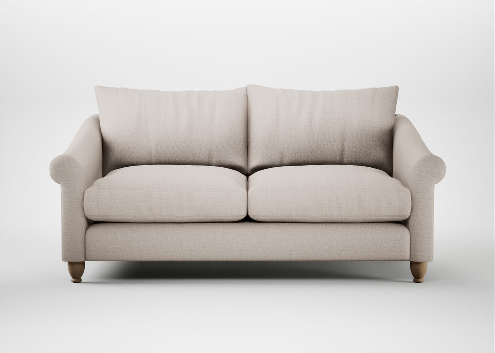 Devon 3 Seater Sofa Capelo Linen-Cotton Sesame / Natural