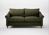 Devon 3 Seater Sofa Smart Cotton Linen Myrtle / Natural