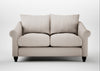 Devon 2 Seater Sofa Capelo Linen-Cotton Sesame / Black