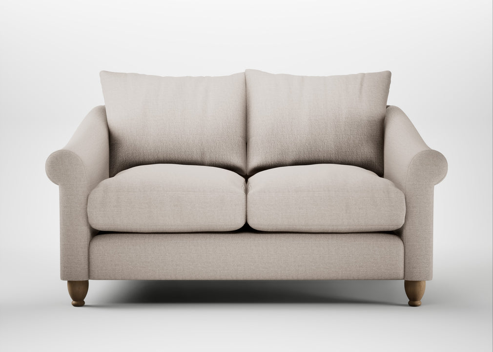 Devon 2 Seater Sofa Capelo Linen-Cotton Sesame / Natural