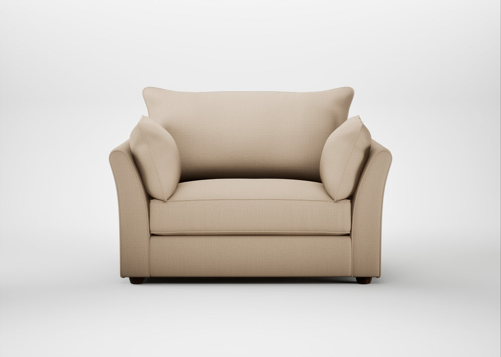 Tailor Loveseat Smart Cotton Linen Rice