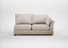 Tailor Large Right Hand Facing Corner Unit Capelo Linen-Cotton Sesame / Black