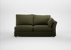 Tailor Large Right Hand Facing Corner Unit Smart Cotton Linen Myrtle / Black