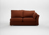 Tailor Large Right Hand Facing Corner Unit Smart Cotton Linen Rust / Natural